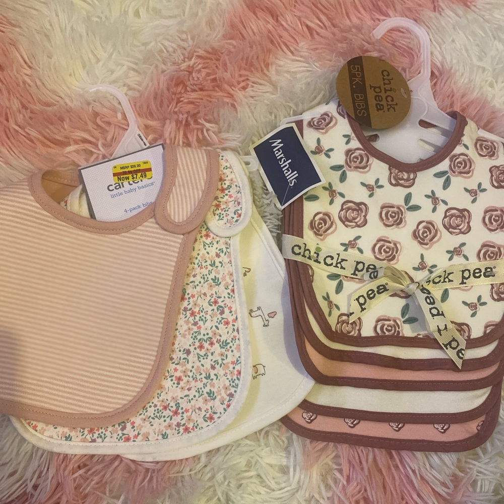 Baby bibs NWT